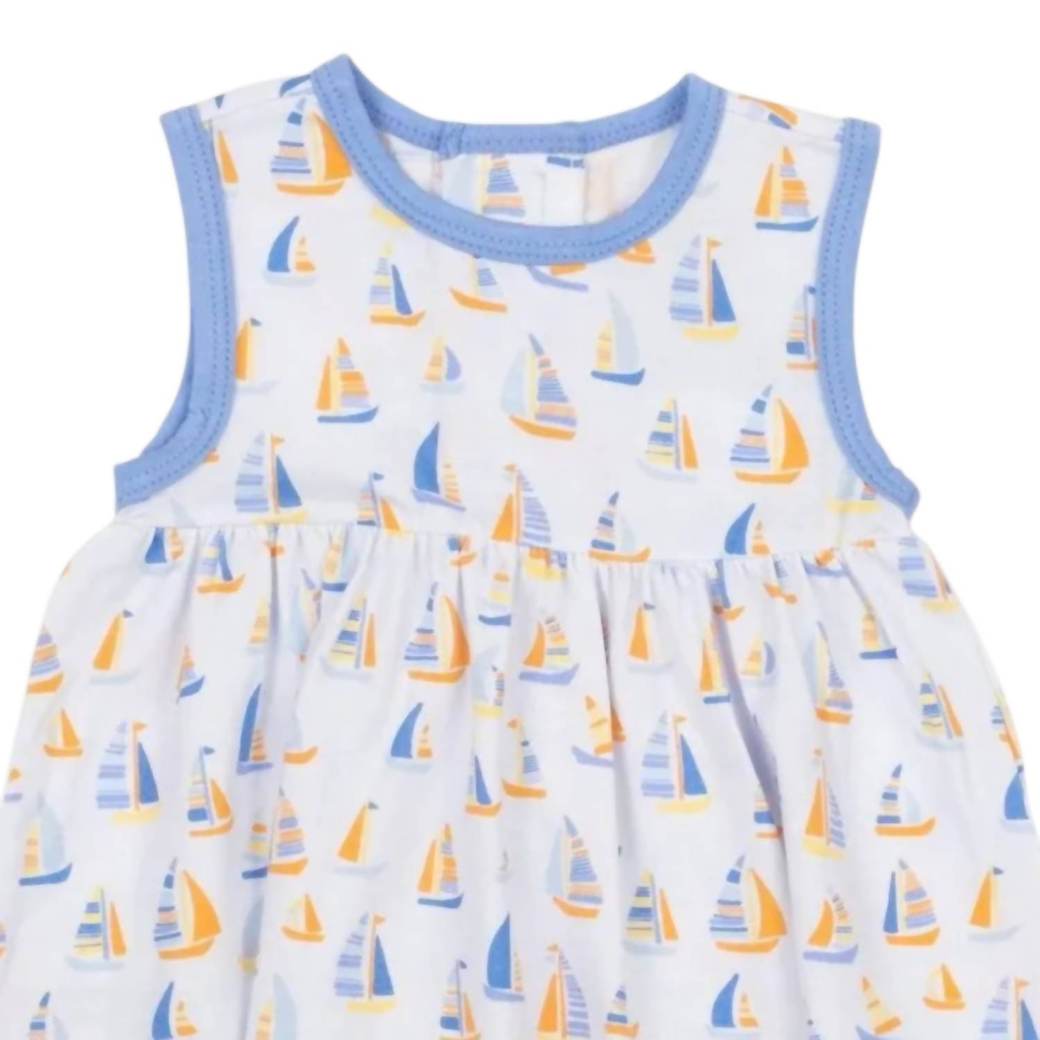 Magnetic Me - Girls Good Vibe On The Tide Baby Dress And Diaper Cover Set