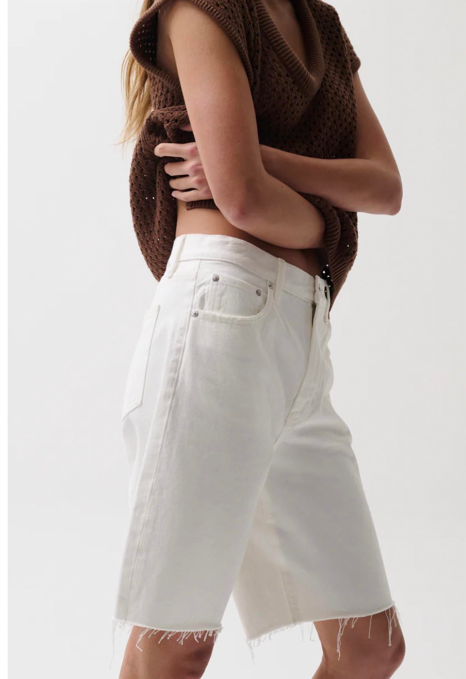Pistola - Nolan Relaxed Straight Cut Off Shorts