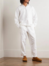 Orlebar Brown - Roland Embroidered Cotton Linen Polo Shirt