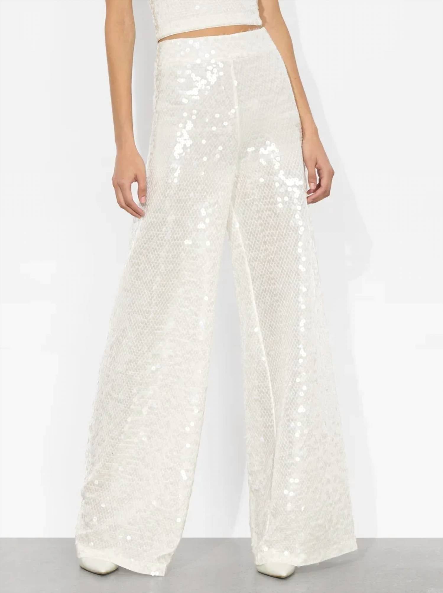 Alice + Olivia - Athena Sequin Pant