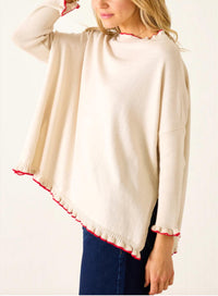 Mersea - Ruffley Catalina Cotton Sweater