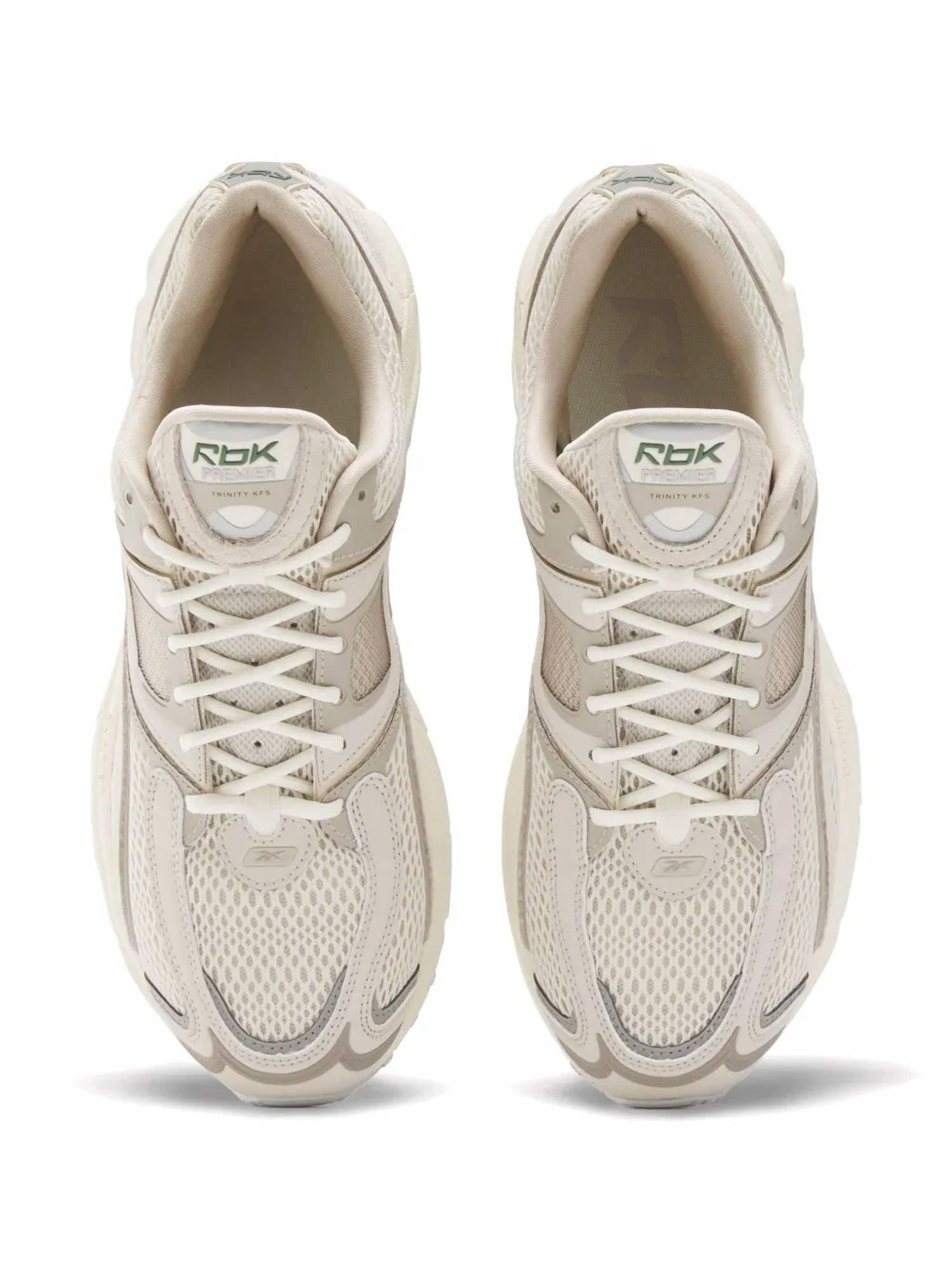 Reebok Men's Premier Trinity Kfs Chunky Sneakers in cream white - men's sneaker - view 6