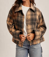 Hem & Thread - SAMMIE PLAID JACKET