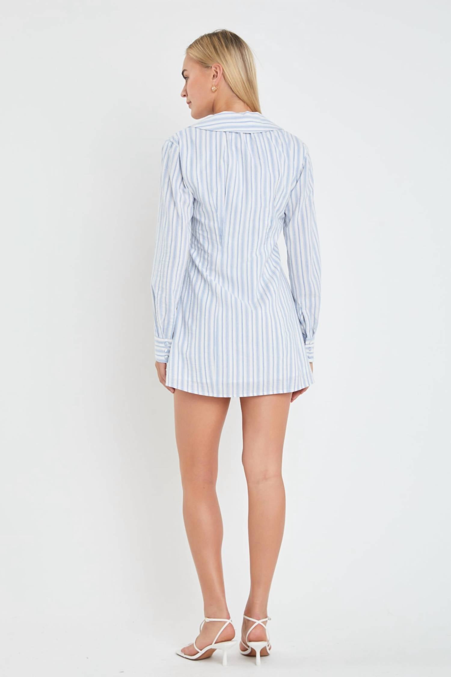 English Factory - Collar Shirt Mini Dress