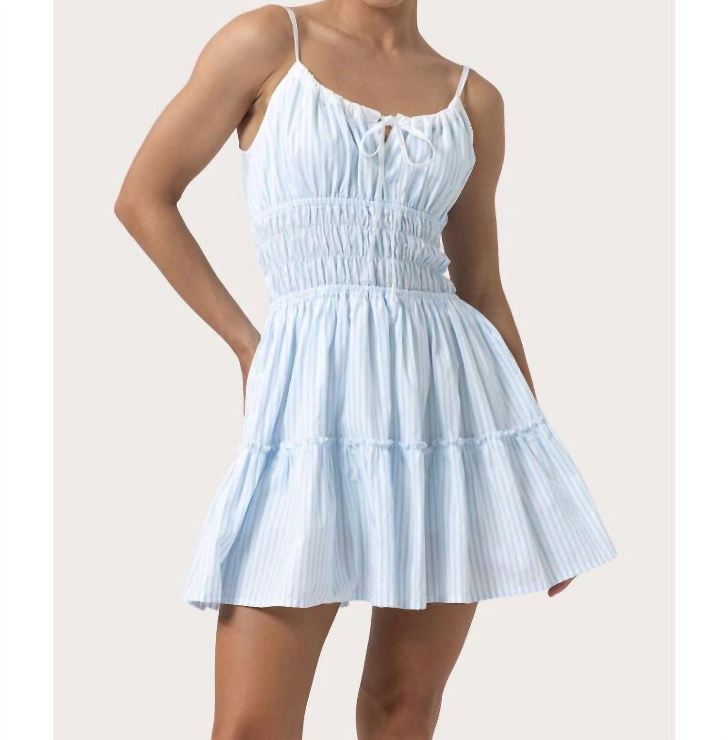 Lusana - Rosa Poplin Dress