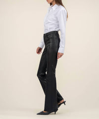 Kut From The Kloth - Ana Coated High Rise Flare Legs Pants