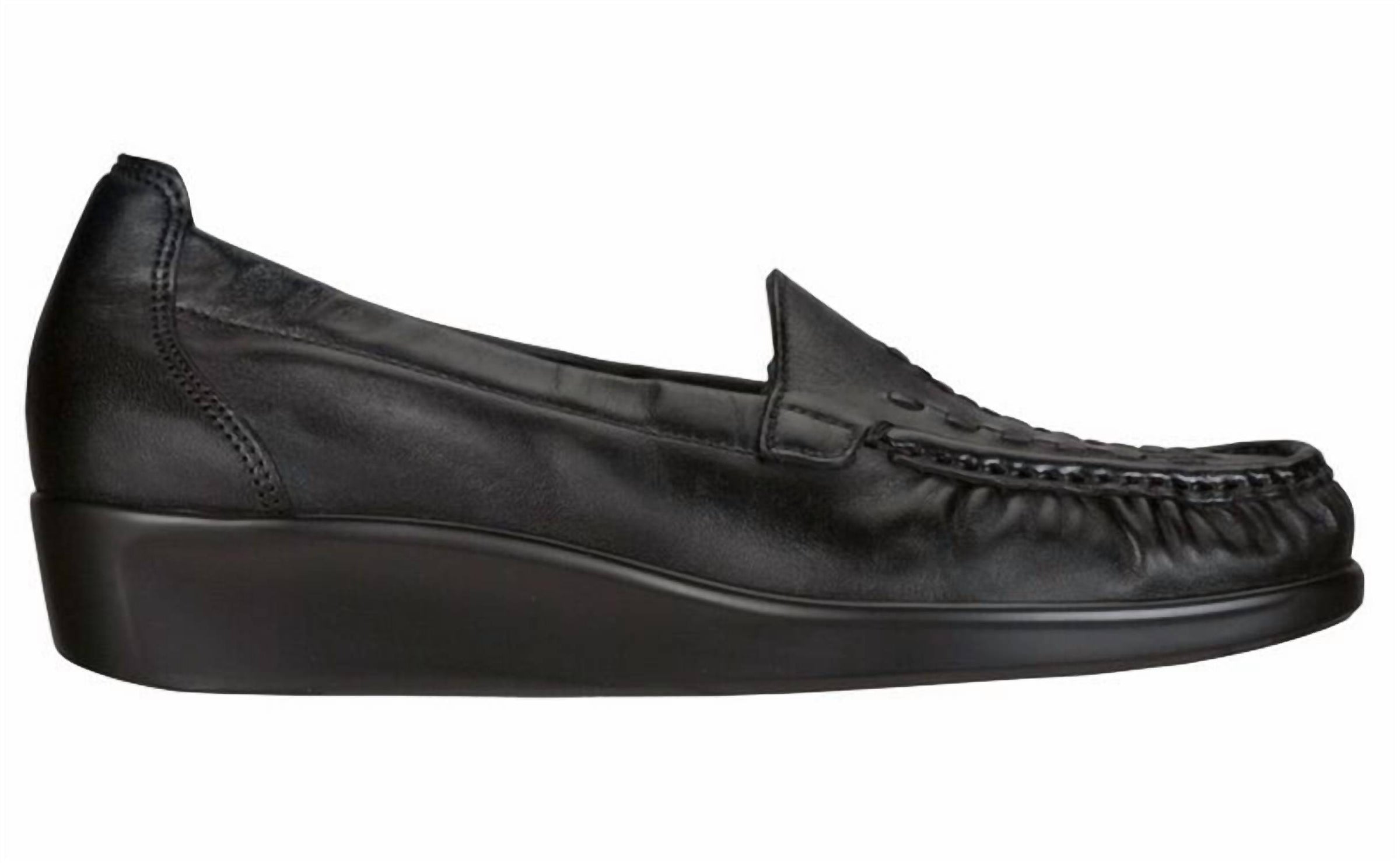 Sas - Women's Weave Slip On Loafer - Wide