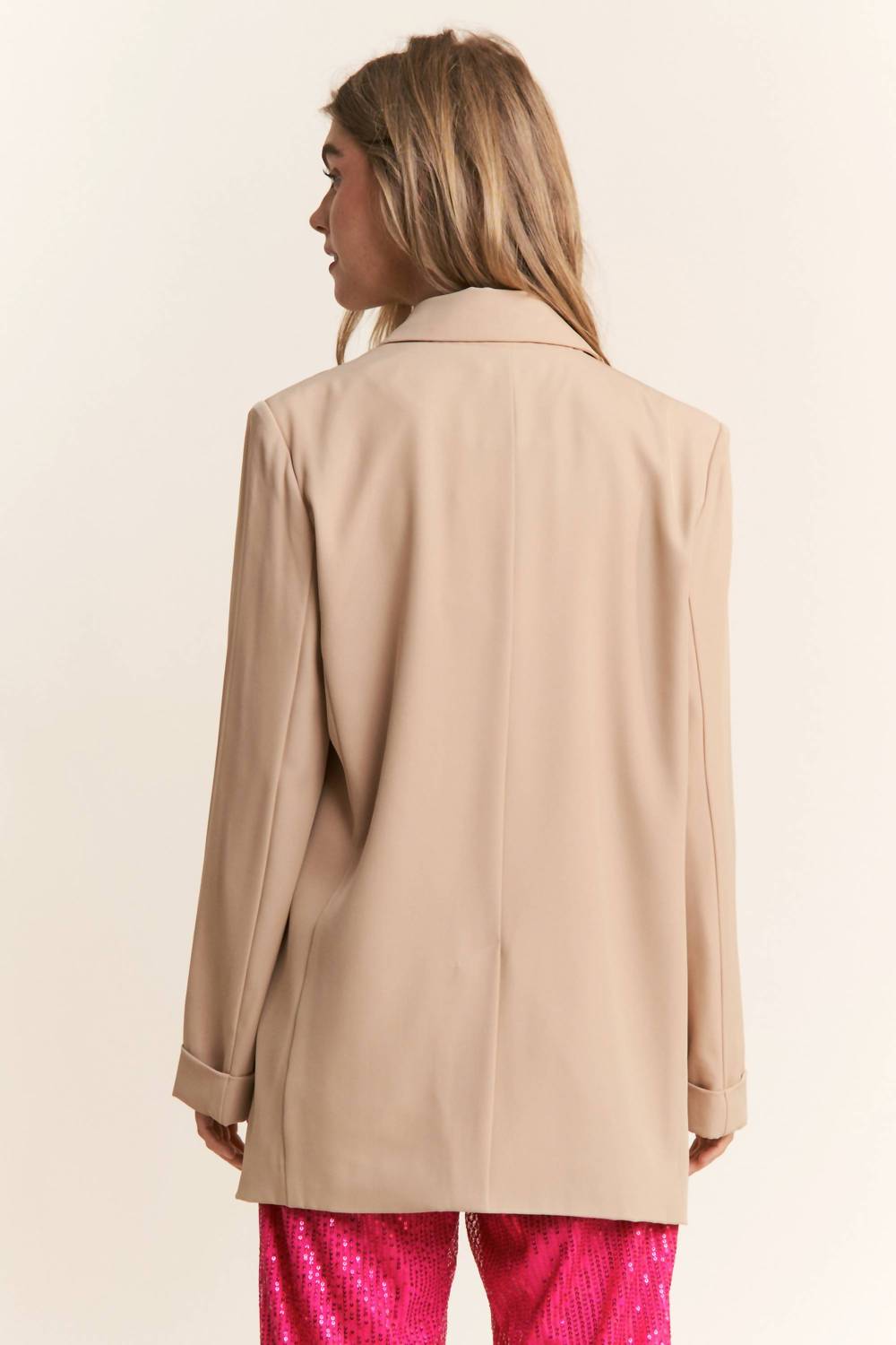 J.Nna - Boyfriend Button Down Blazer