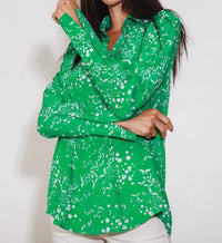 Catherine Gee - Daria French Cuff Silk Blouse