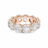 Diana M Jewels - Women's Round Lab-Grown Diamond Eternity Band (19.00 Ct) - Signature