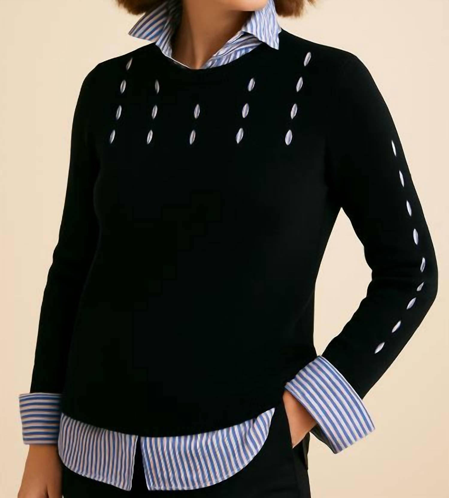 J'Envie/Eli - Caserta Cut-out Top