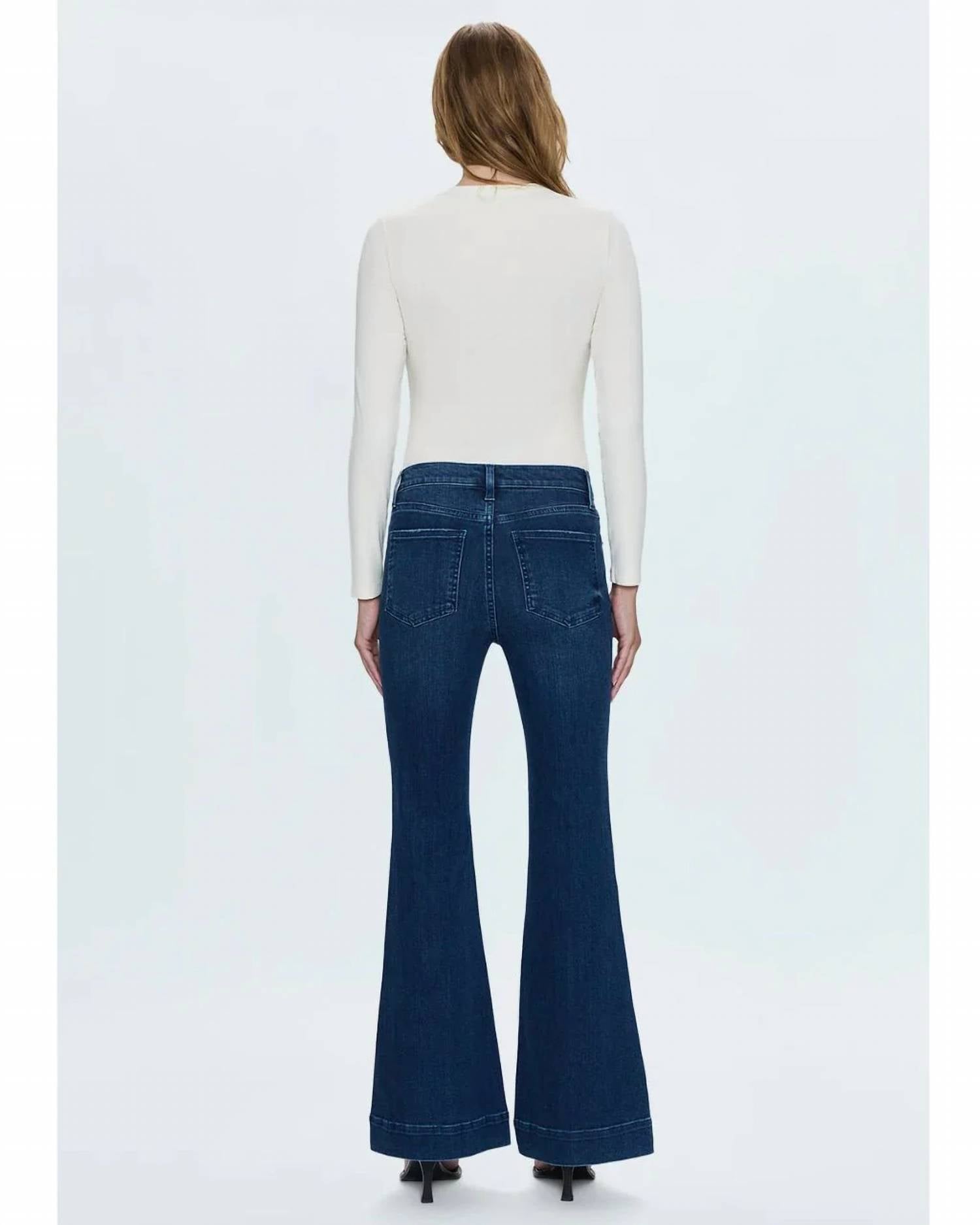 Pistola - Denim Kinsley Mid-rise Ultra Flare Jean