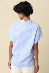 Olivaceous - Virgil Stripe Short Sleeve Shirt