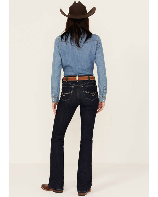 Ariat - Real Rinse Selma Stretch Bootcut Jeans