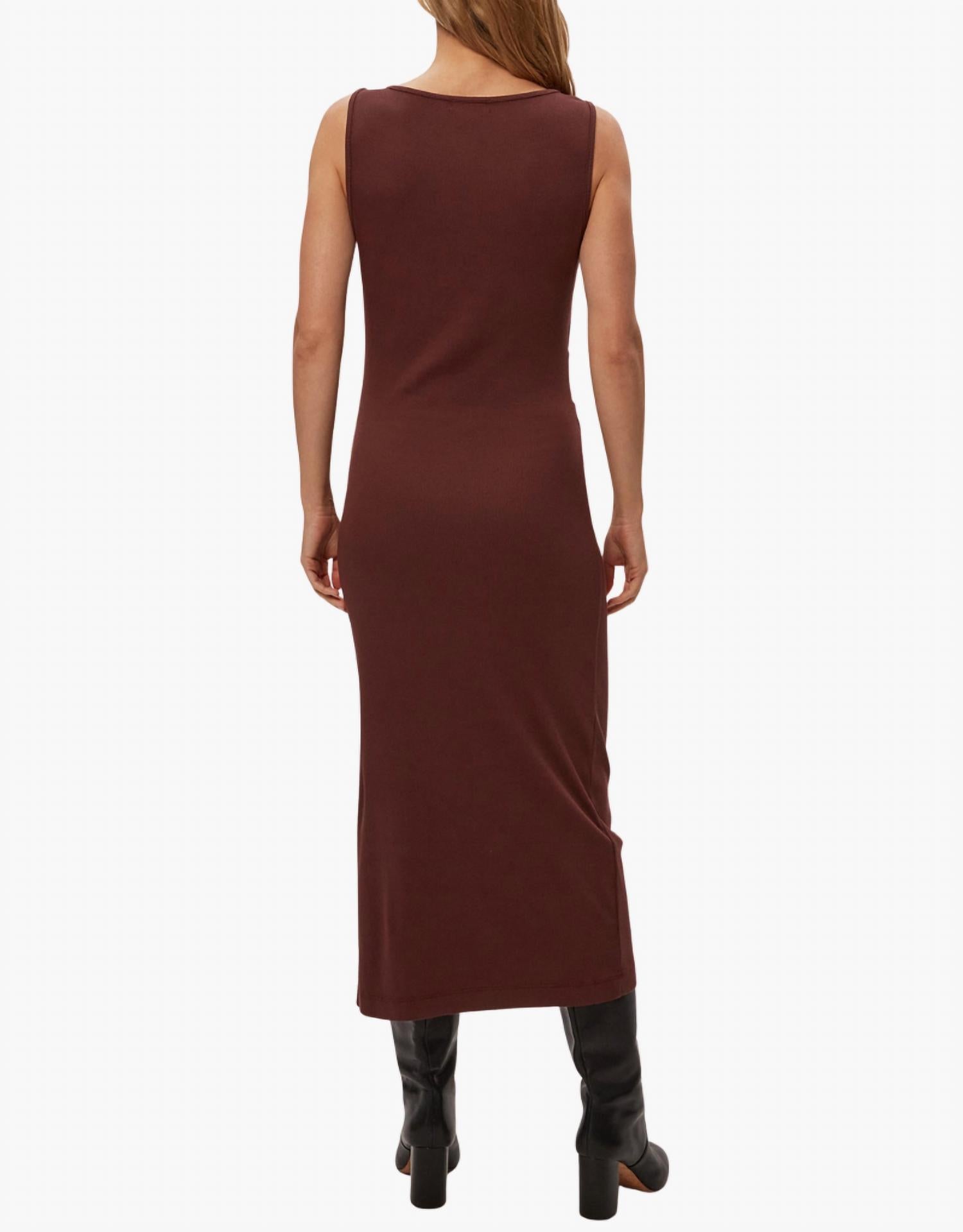 Michael Stars - Reign Knife Neck Midi Pleated Dress
