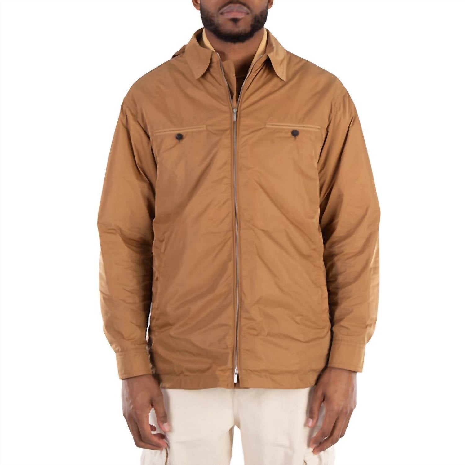 Salvatore Ferragamo - Detachable Hood Long Sleeve Jacket
