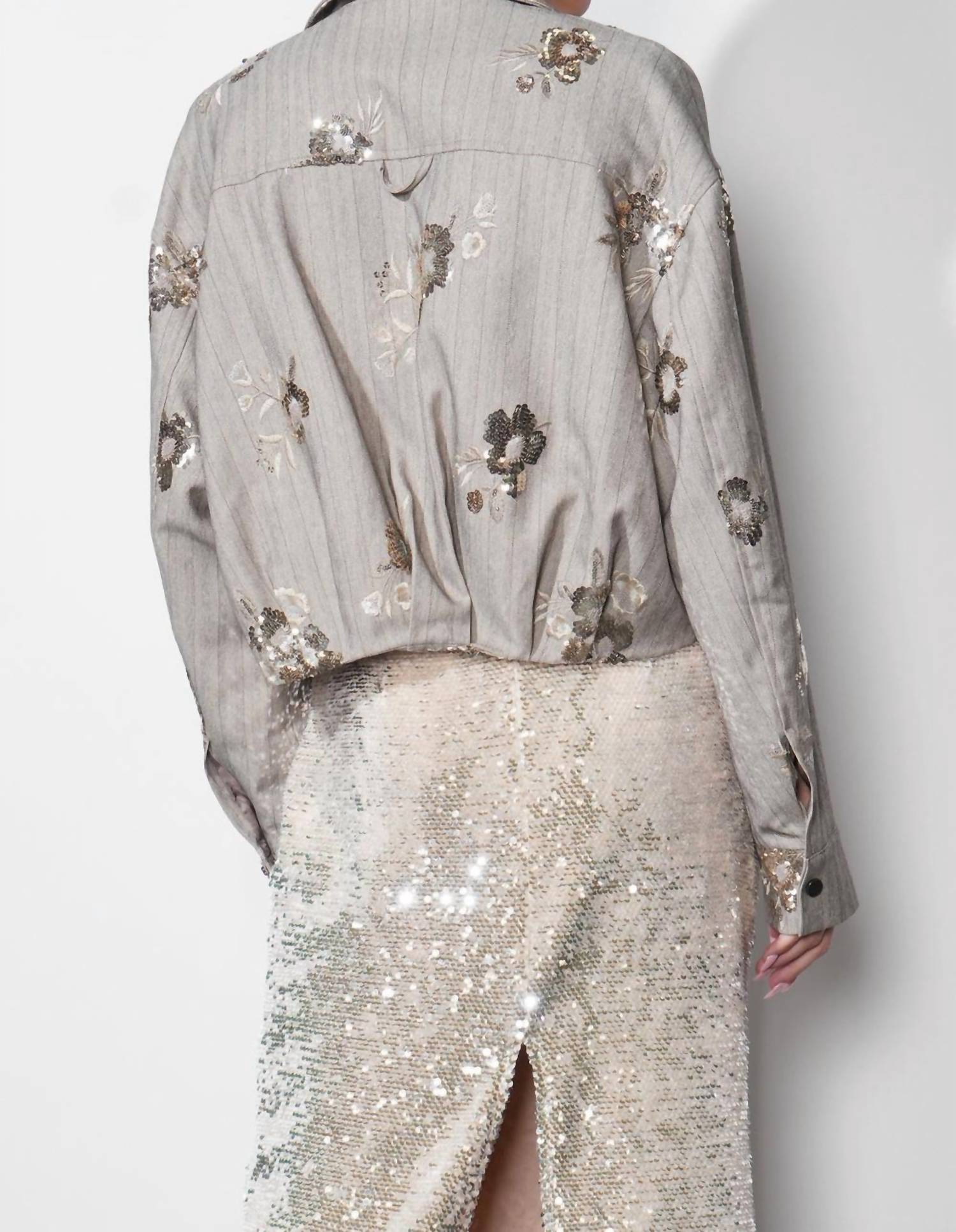 Greylin - Brielle Embroidered Jacket