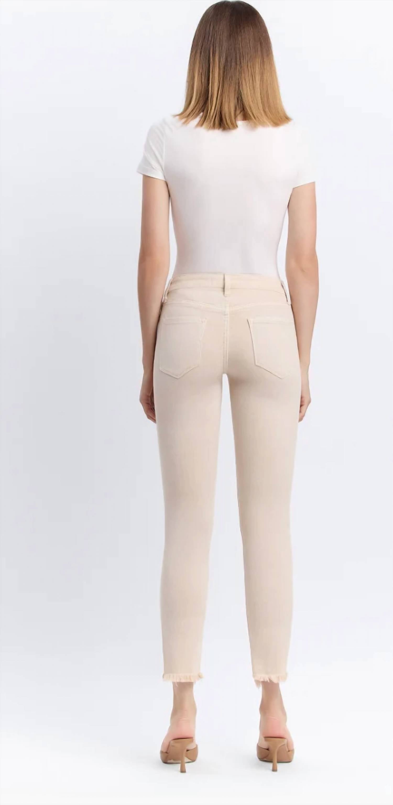 Vervet By Flying Monkey - Melissa Mid Rise Straight Jean