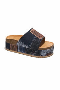 Cape Robbin - Women's Hacha Platform Slide Sandal