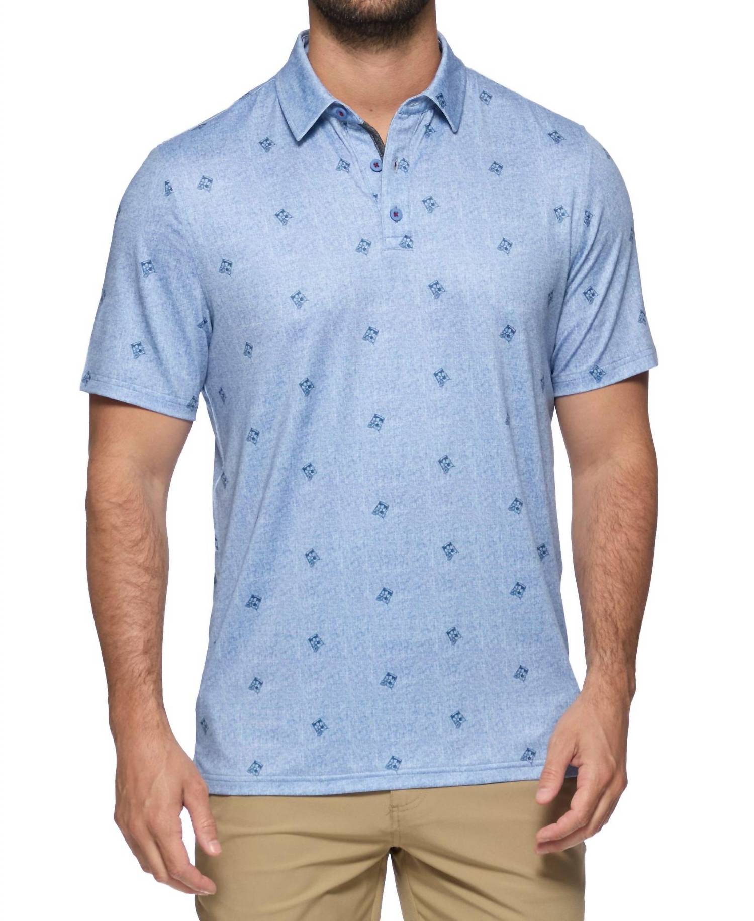 Flags & Anthem - Paco Cocktail Performance Polo Top