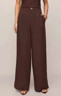 Z Supply - Magnolia Wide Leg Linen Trouser Pants