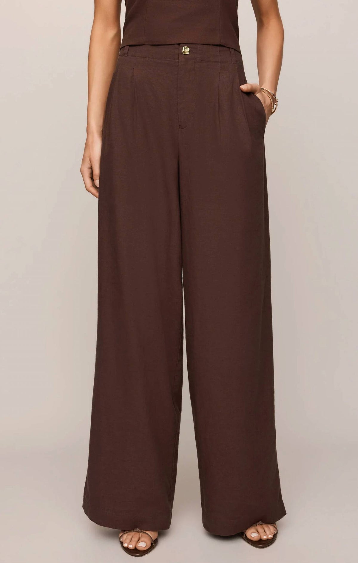 Z Supply - Magnolia Wide Leg Linen Trouser Pants