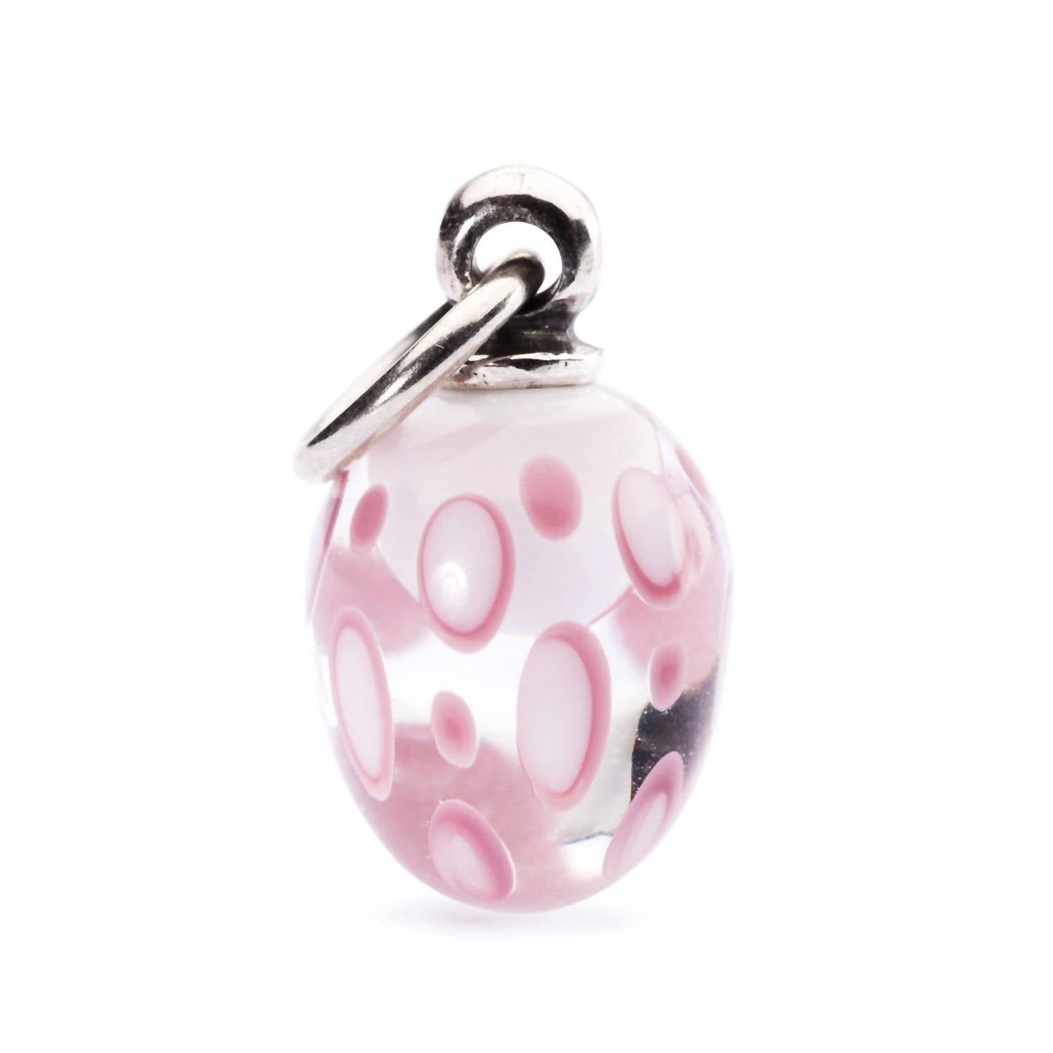 Trollbeads Women's Festive Tassel Bead Charm in light pink - women's accessory