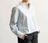 Ichi - Two Tone Button Up Shirt