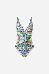 Camilla - Eyelet Tie Triangle One Piece