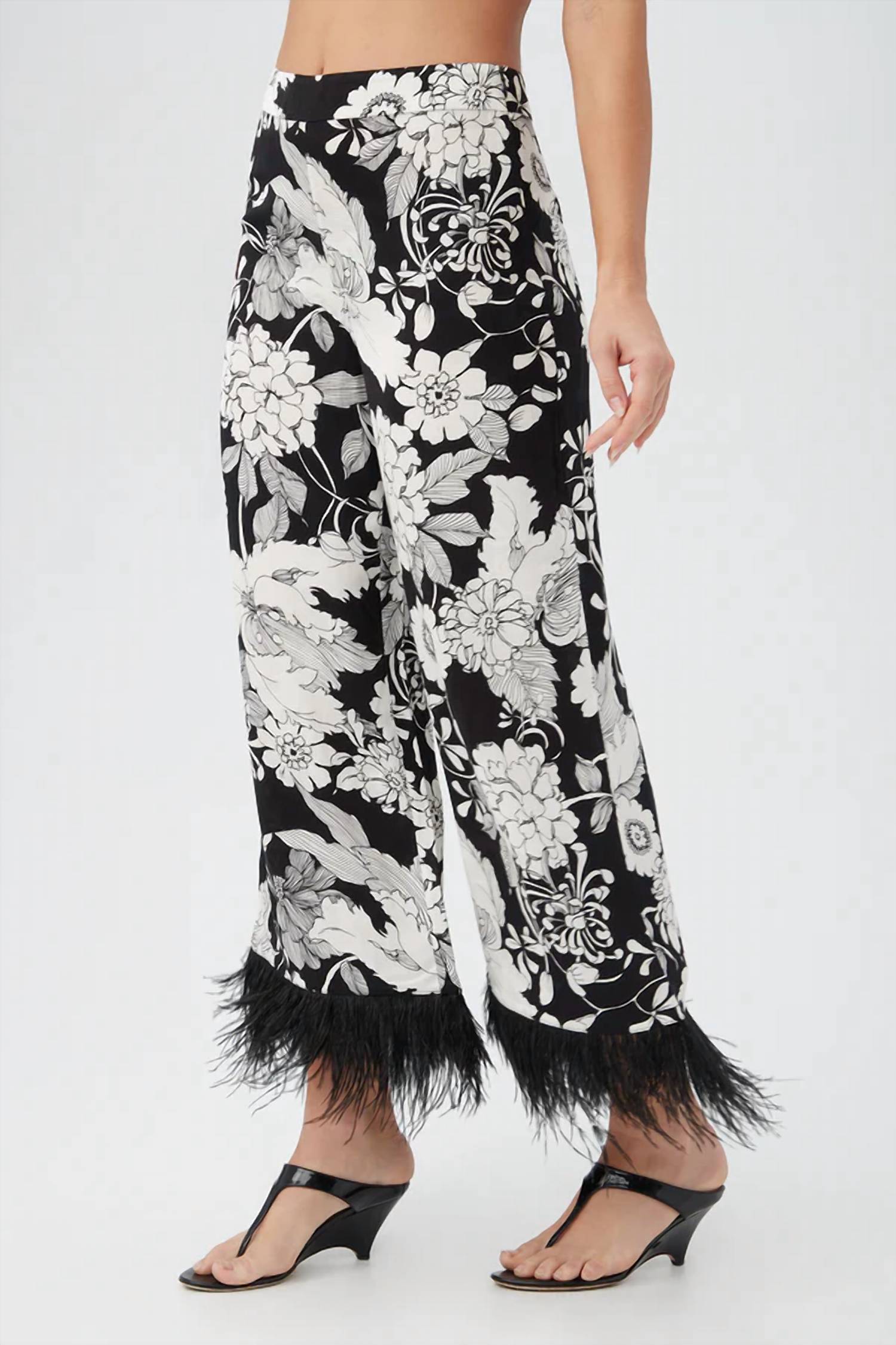 Trina Turk - Feather Bottom Pants