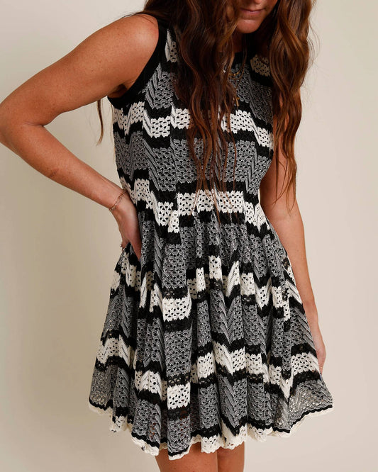 En Saison - Crochet Mini Dress