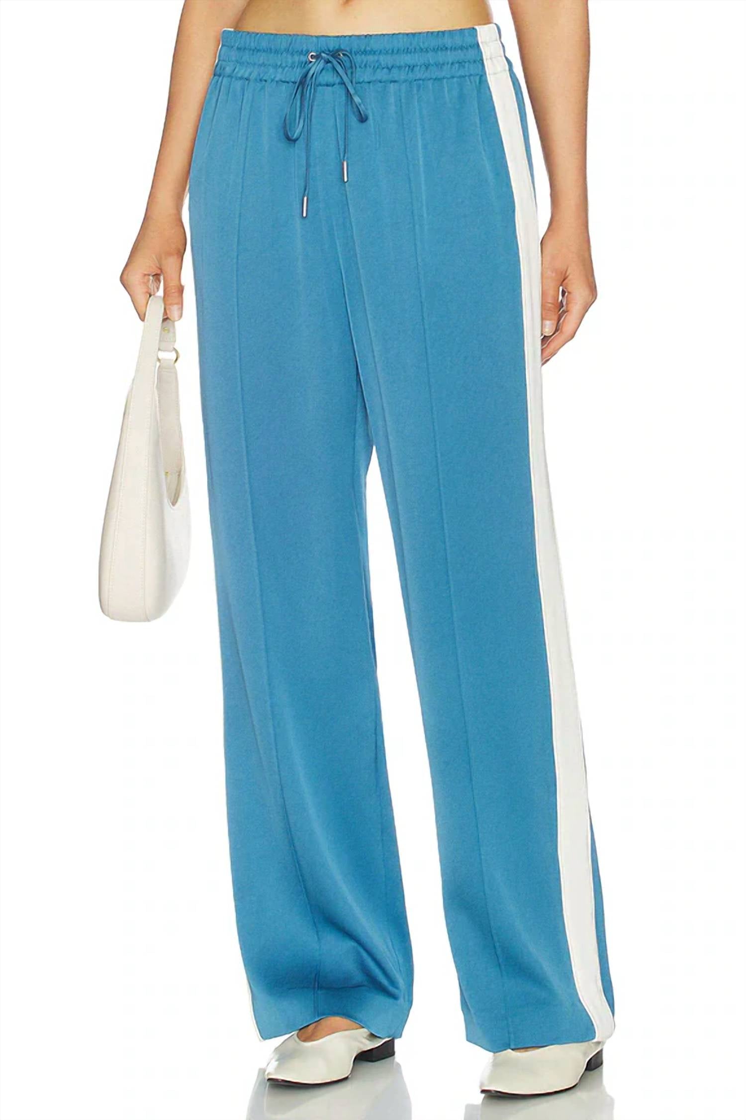 Simkhai - Nolan Satin Side Striped Pant