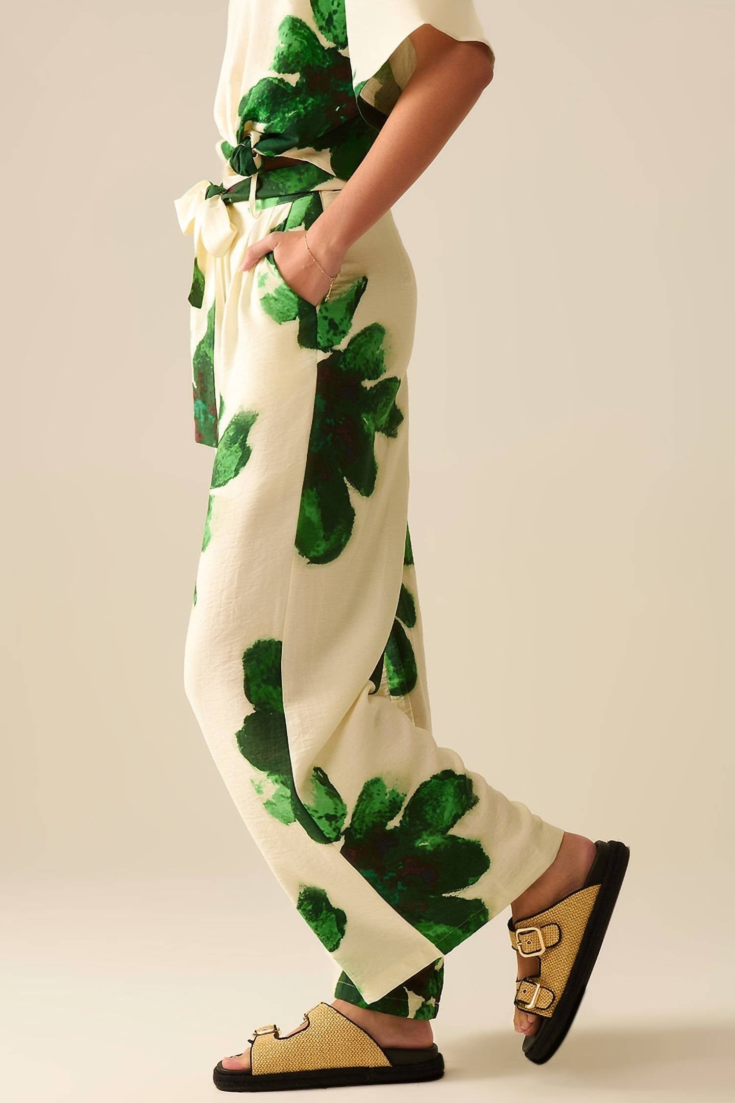 Q2 - Tropical Bloom Palazzo Pants