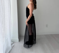 Blue Blush - The Ella Maxi Dress