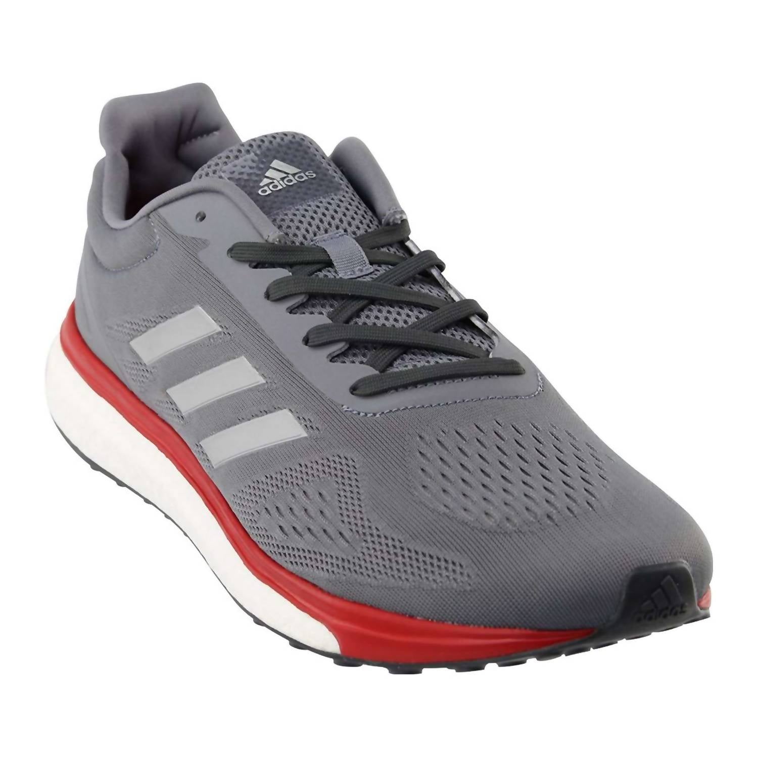 adidas Men's Response Lt Running Shoes in gray silver - men's shoe - alternate view