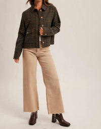 Hem & Thread - Carly Plaid Jacket