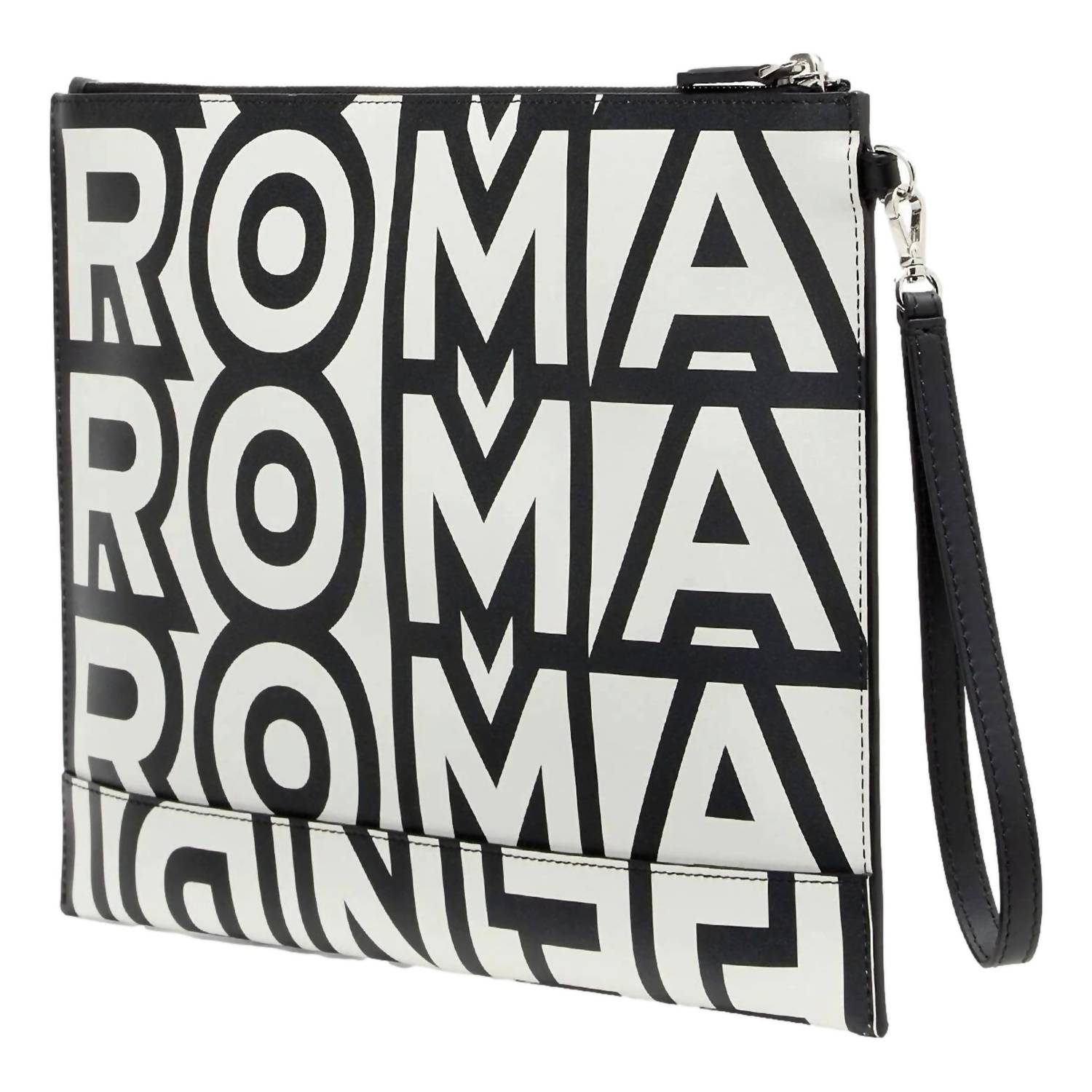Fendi - Women's Roma Large Leather Clutch