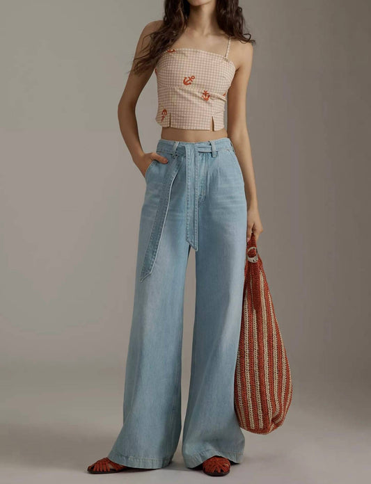 Scotch & Soda - Wave High-rise Wide Leg Jeans