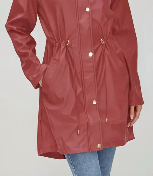 Ciao-Milano - Serena Rain Water Proof Coat