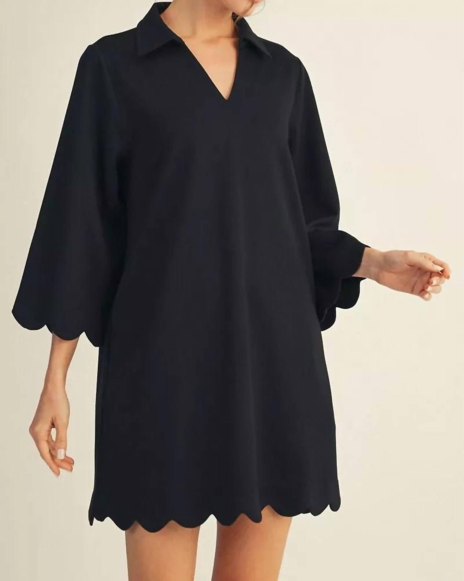 Jodifl Come My Way Dress in black - women's dress - detail view