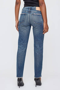 Moussy - Ensley Slim Fit Straight Leg Jeans