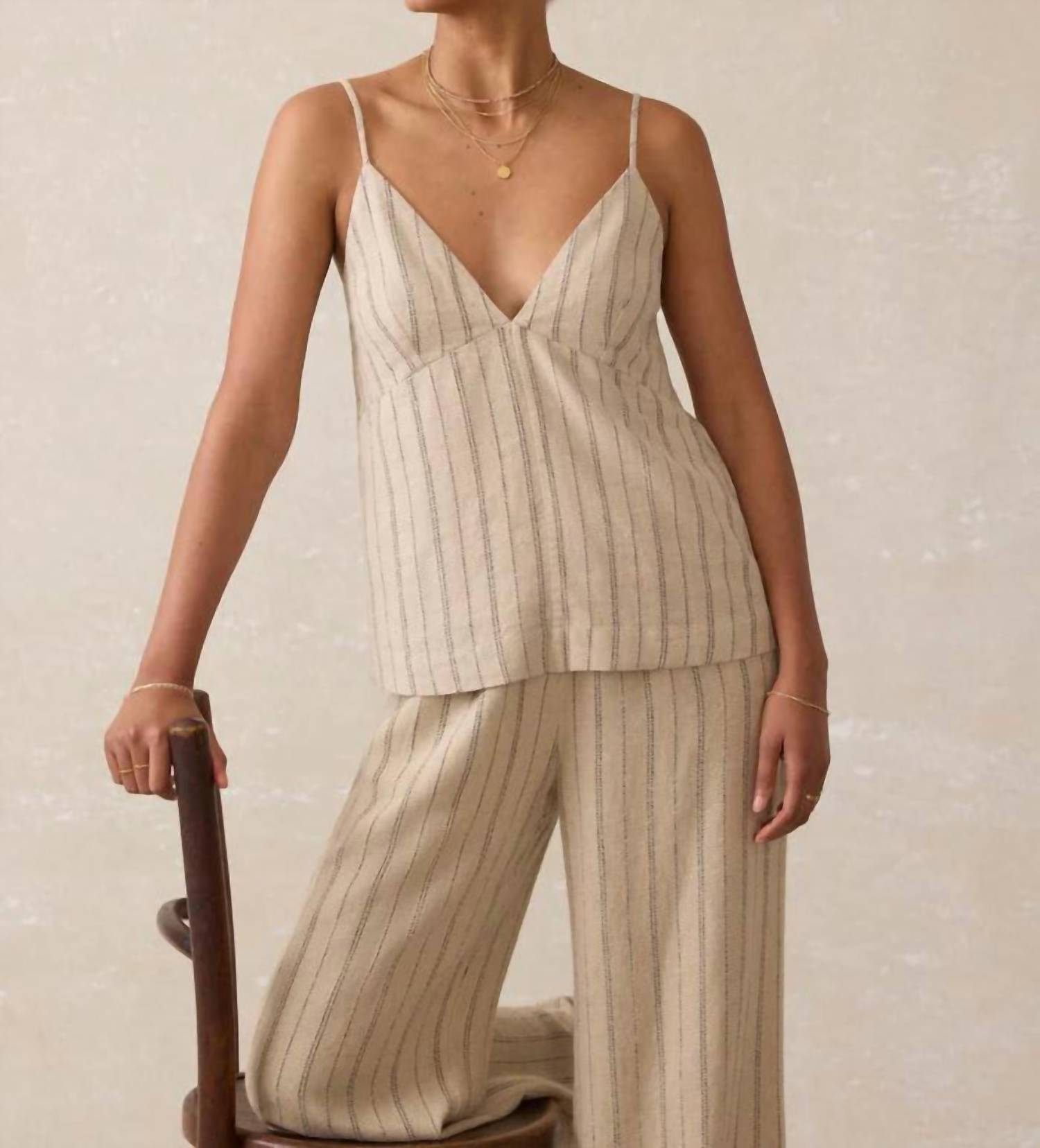 Faherty - Riviera Linen Tank Top