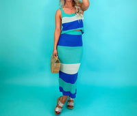Blakeley - Resort Glam Knit Cover Up Skirt Set