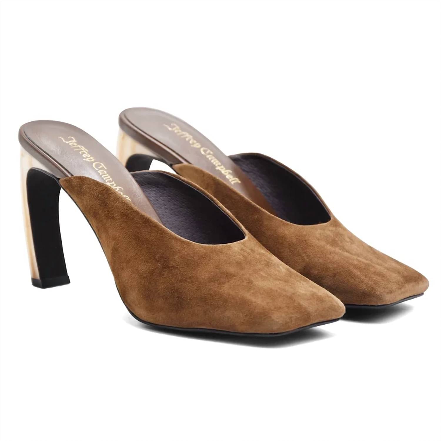 Jeffrey Campbell - Women's Zentra Suede Block Heel