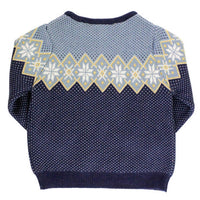 Rufflebutts - Boy's Antique Fair Isle Knit Crew Neck Sweater