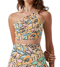 Astr - Covina One Shoulder Crop Top