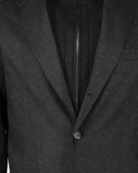 Eleventy - Men's Wool Knit Sleeve Inner Zip Blazer