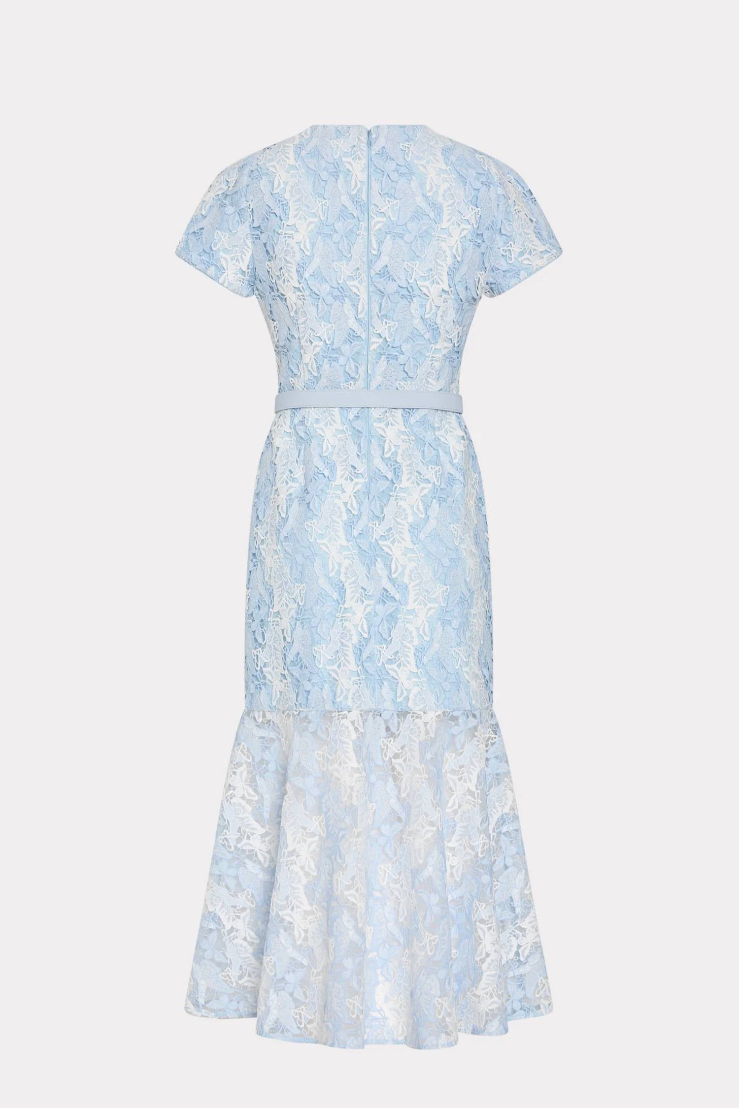 Milly - Tahlia Butterfly Lace Midi Dress