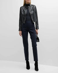Spanx - Leather-like Moto Jacket