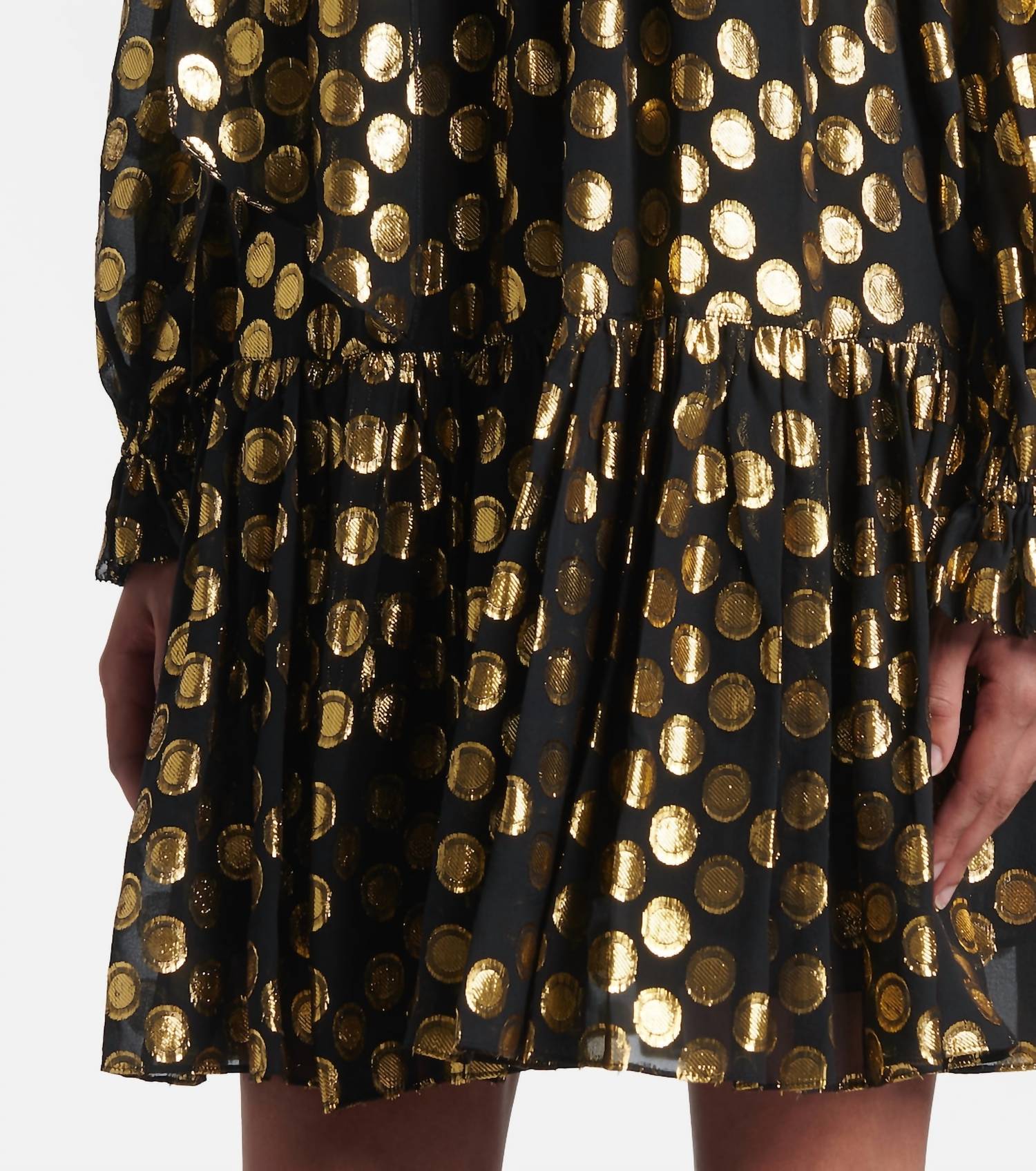 Ulla Johnson - Loretta Silk Long Sleeve Mini Dress